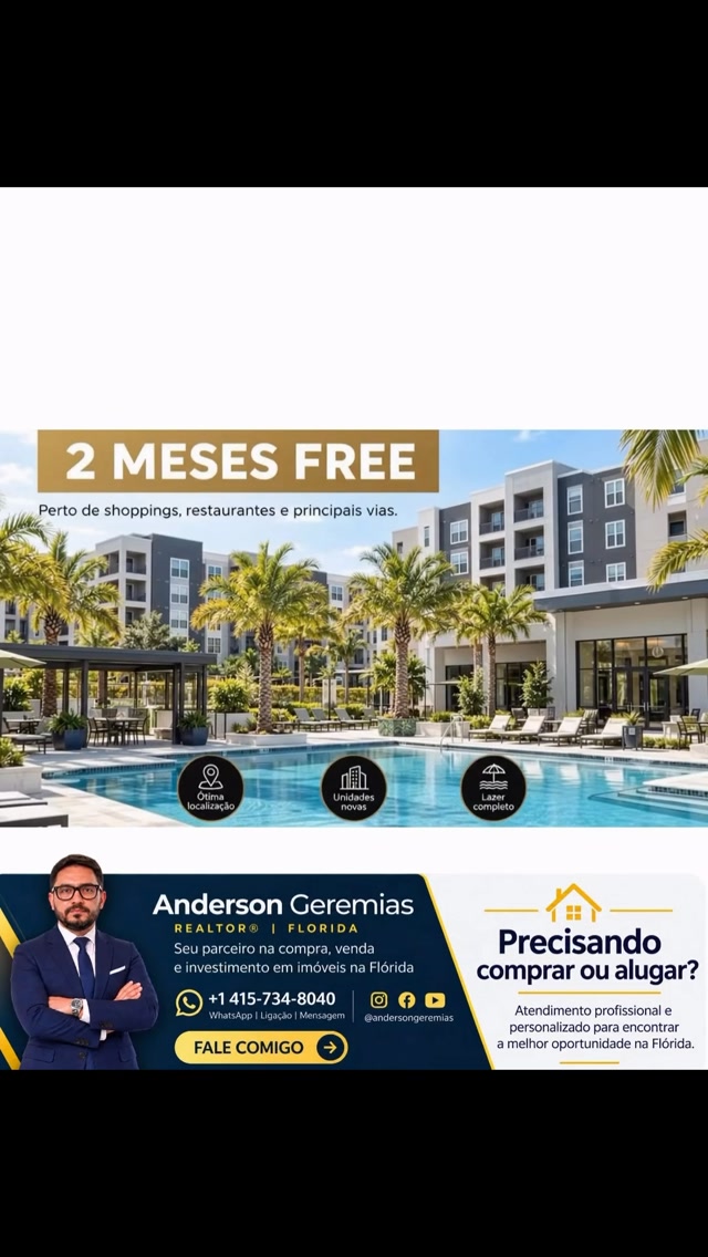 Prévia de vídeo sobre apartamentos em Orlando